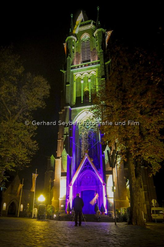 Festwoche 150 Jahre Basilika Kevelaer Illumination